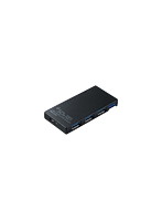 サンワサプライ USB3.0SDカードリーダー付きハブ（ブラック） USB-HCS315BK