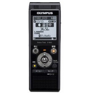 OLYMPUS V-863-BLK ICレコーダー 「Voice-Trek」 ブラック V-863