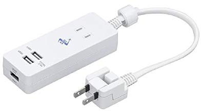5個セット YAZAWA 国内海外兼用1AC3USB4.8Aアダプター VFC48A1AC3UX5
