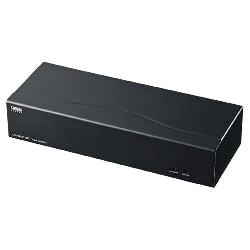 フルHD対応DVIディスプレイ分配器（2分配）