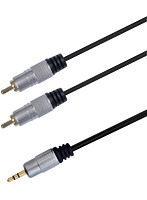 YouZipper RCA-3.5mm変換DX2m ZRCM-20DX