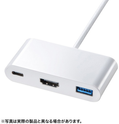 サンワサプライ USBTypeC-HDMIマルチ変換アダプタ AD-ALCMHD01 6,754円