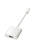 サンワサプライ ミニDisplayPort-HDMI変換アダプタ AD-MDPPHD01