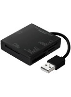 サンワサプライ USB2.0カードリーダー（ブラック） ADR-ML15BK