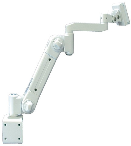 ライブクリエータ スイング式スタンダードアーム クランプ固定 中荷重 アイボリー ARM2-11AC