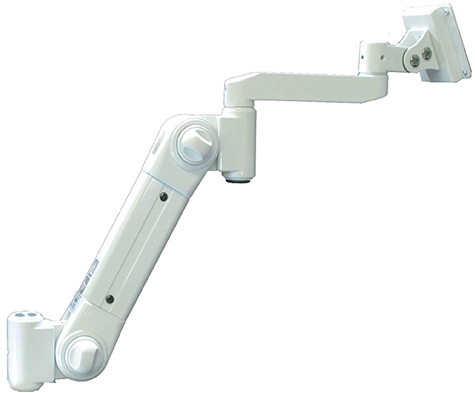 ライブクリエータ スイング式スタンダードアーム グロメット固定 中荷重 アイボリー ARM2-11AG