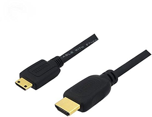 10個セット 3Aカンパニー ミニHDMIケーブル 1m 4K/3D対応 HDMI-miniHDMI変換ケーブル AVC-HDMI10MN バルク AVC-HDMI10MNX10