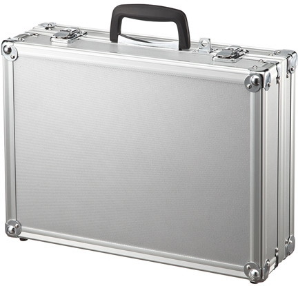 サンワサプライ セキュリティ対応アルミケース BAG-AL5SL