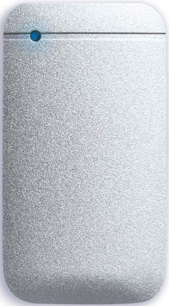 外付けSSD/ポータブル/USB3.2（Gen1）対応/TLC搭載/Type-C＆Type-Aケーブル付属/500GB/シルバー