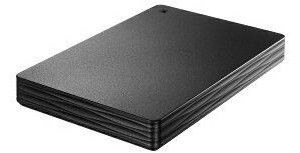 IOデータ 外付けHDD カクうす Lite ブラック ポータブル型 1TB HDPH-UT1KR