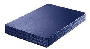 IOデータ 外付けHDD カクうす Lite ミレニアム群青 ポータブル型 500GB HDPH-UT500NVR