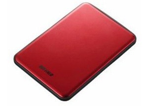 BUFFALO USB3.1（Gen1）/USB3.1 ポータブルHDD 1TB レッド HD-PUS1.0U3-RDD
