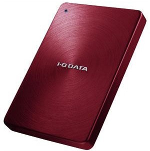 IOデータ USB 3.0/2.0対応 ポータブルハードディスク「カクうす」 1.0TB レッド HDPX-UTA1.0R