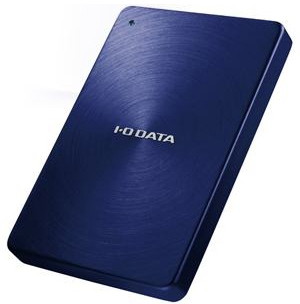 IOデータ 3.0/2.0対応 ポータブルハードディスク「カクうす」 2.0TB ブルー HDPX-UTA2.0BUSB