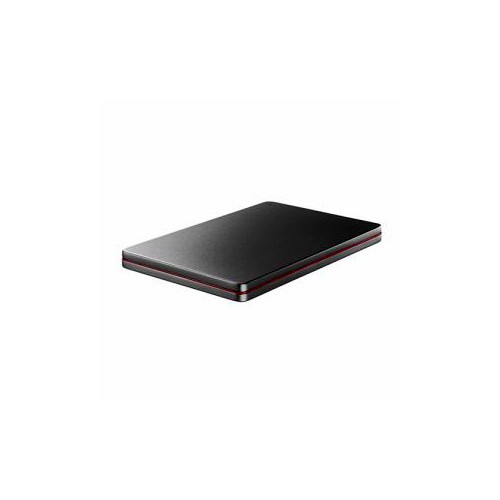 IOデータ USB 3.0/2.0対応 ポータブルハードディスク「カクうす」 Black×Red 2TB HDPX-UTS2K 12,087円