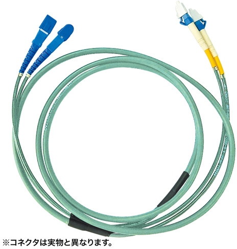 サンワサプライ HKB-SCSCTA5-20N タクティカル光ファイバケーブル（マルチ50μm、SC×2-SC×2、20m） サンワサプライ HKB-SCSCTA5-20N タクティカル光ファイバケーブル