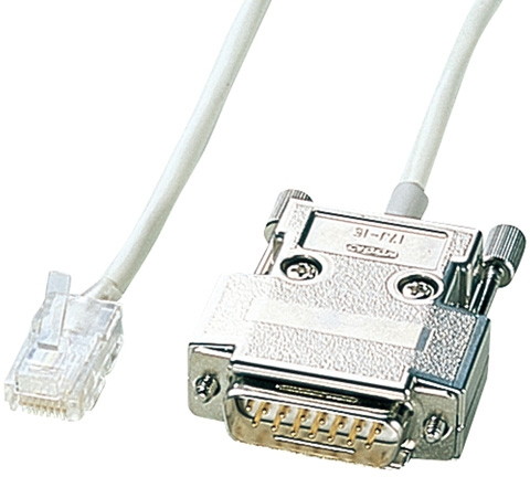 サンワサプライ INS1500（ISDN）ケーブル KB-INSDB15-3N