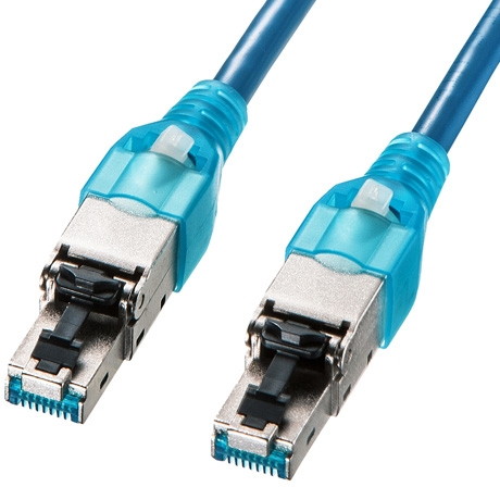 サンワサプライ CAT6H4LANケーブル KB-T6H4-02BL