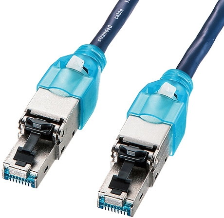 サンワサプライ CAT7H4LANケーブル KB-T7H4-02NV