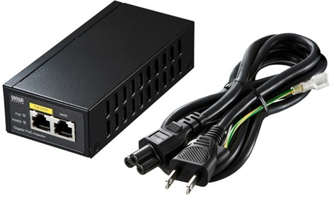 サンワサプライ PoEインジェクター LAN-GIHINJ2