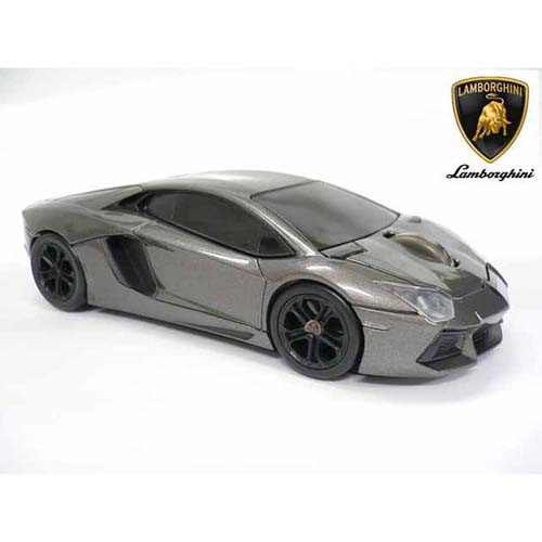 LANDMICE Lamborghini LP700 2.4G無線マウス 1750dpi グレー LB-LP700-4-GR