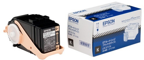 EPSON ETカートリッジ ブラック （Sサイズ） LPC3T17K