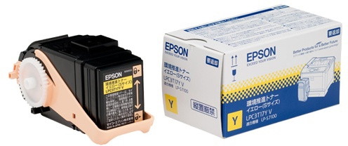 EPSON 環境推進トナー イエロー （Sサイズ） LPC3T17YV