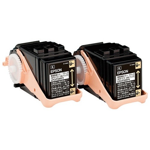 EPSON 環境推進トナー ブラック （Mサイズ×2） LPC3T33KPV