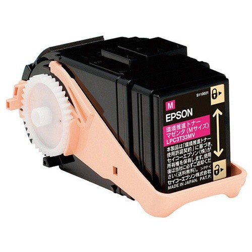 EPSON 環境推進トナー マゼンタ （Mサイズ） LPC3T33MV