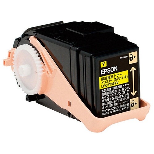 EPSON 環境推進トナー イエロー （Mサイズ） LPC3T33YV 11,891円