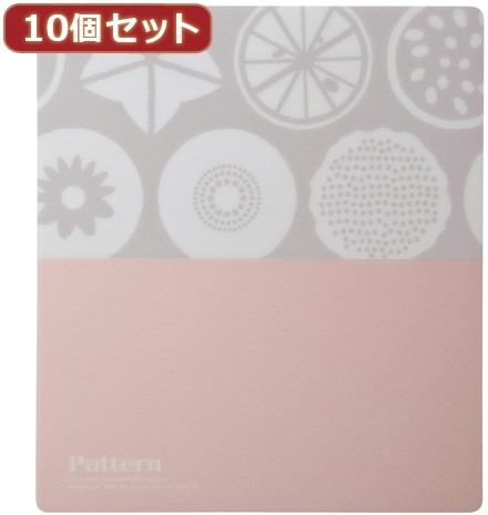 10個セットサンワサプライ パターンマウスパッド（フルーツ） MPD-216CX10
