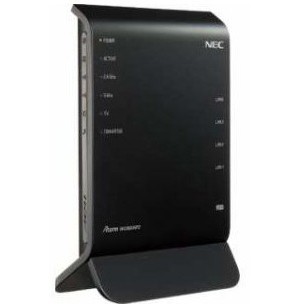 NEC 11ac対応 1300＋600Mbps 無線LANルータ（親機単体） PA-WG1900HP2