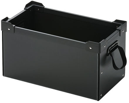 サンワサプライ プラダン製マルチ収納ケース PD-BOX2BK