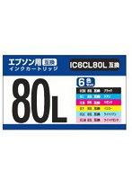 DMM.com [ナカバヤシ エプソン用互換インク（6色パック）IC6CL80L互換