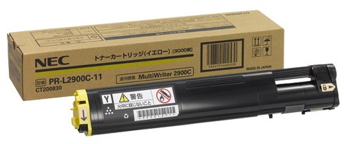 NEC トナーカートリッジ3K （イエロー） PR-L2900C-11 9,634円