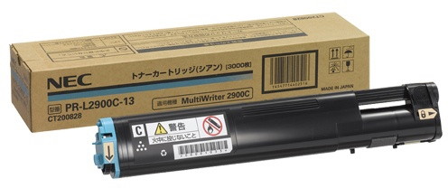 NEC トナーカートリッジ3K （シアン） PR-L2900C-13