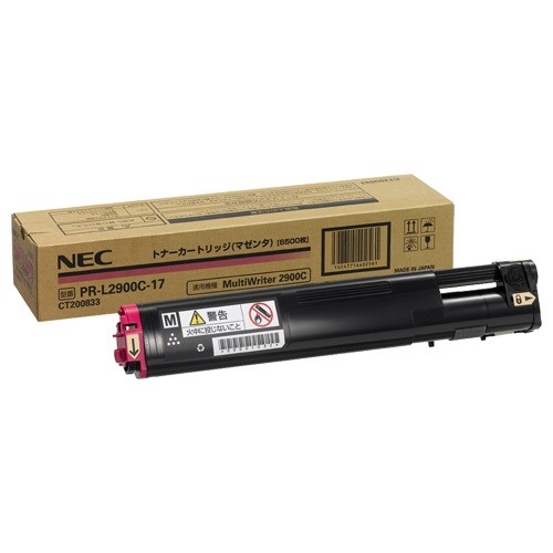 NEC トナーカートリッジ6.5K （マゼンタ） PR-L2900C-17
