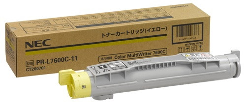 NEC トナーカートリッジ イエロー PR-L7600C-11