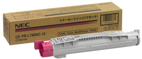 NEC トナーカートリッジ マゼンタ PR-L7600C-12