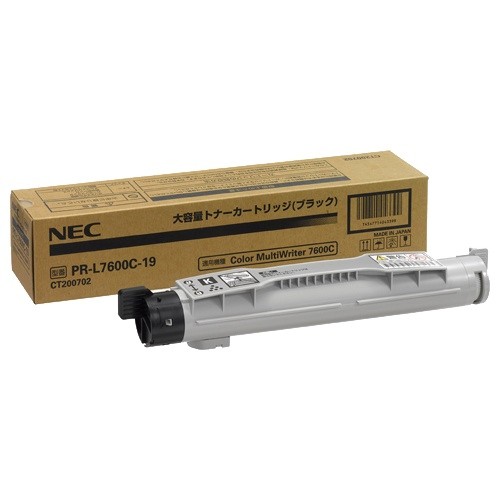 NEC 大容量トナーカートリッジ ブラック PR-L7600C-19