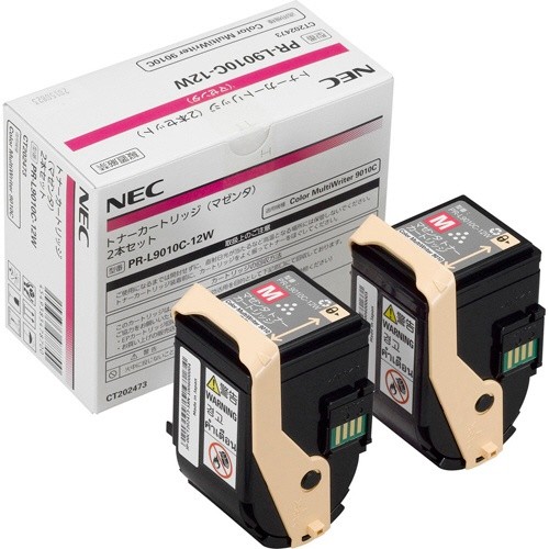 NEC トナーカートリッジ 2本セット （マゼンタ） PR-L9010C-12W