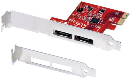 ラトックシステム eSATA 2ポート PCI Expressボード REX-PE32X