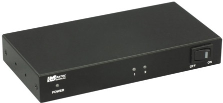 ラトックシステム 4K60Hz/HDCP2.2対応 1入力2出力 HDMI分配器 RS-HDSP2-4K