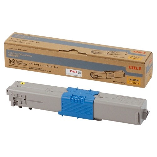 OKIデータ トナーカートリッジ イエロー （大） TC-C4AY2