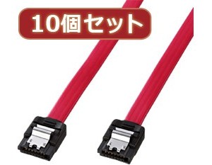 10個セットサンワサプライ シリアルATA3ケーブル TK-SATA3-03X10