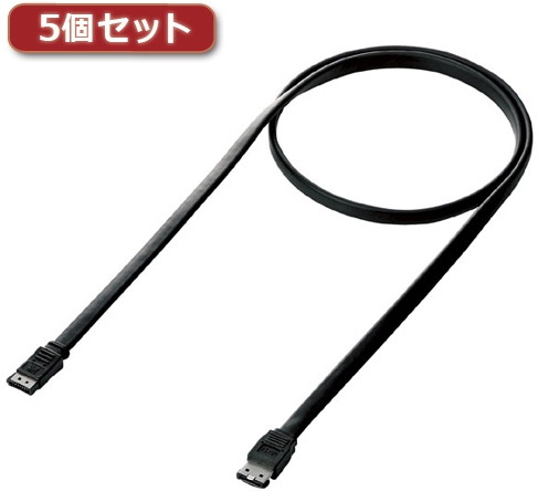 5個セット サンワサプライ eSATA変換ケーブル（1m） TK-SESA-1X5