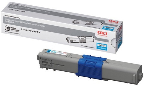 OKIデータ トナーカートリッジ シアン TNR-C4HC1