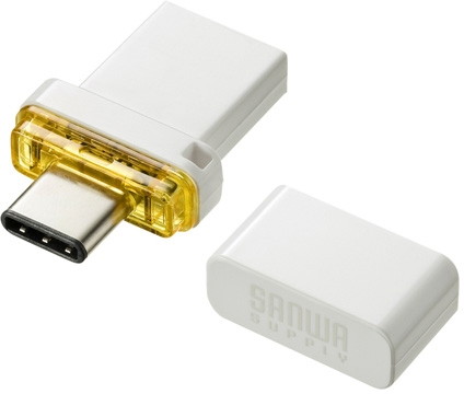 サンワサプライ USB Type-C メモリ UFD-3TC64GW 8,360円