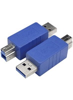 DMM.com [変換名人 変換プラグ USB3.0 A（オス）-B（オス） USB3AA-BA