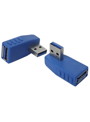 変換名人 変換プラグ USB3.0 A右L型 USB3A-RL